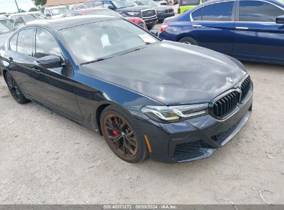 2022 BMW 530 I Black  Gasoline WBA53BH01NCJ54426 photo #1