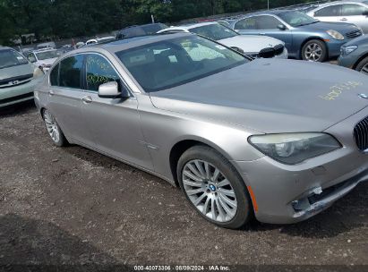 2012 BMW 750LI XDRIVE Silver  Gasoline WBAKC8C55CC437000 photo #1