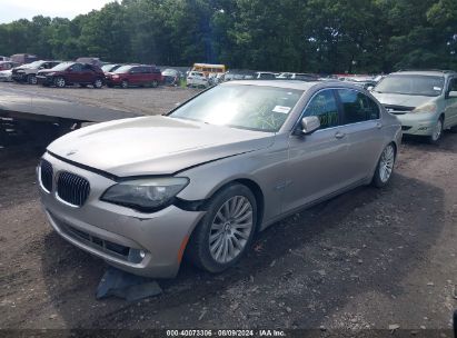 2012 BMW 750LI XDRIVE Silver  Gasoline WBAKC8C55CC437000 photo #3