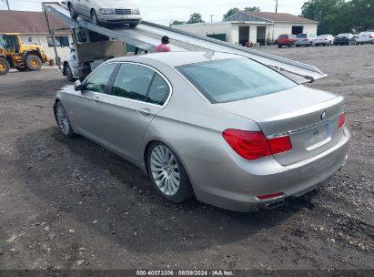 2012 BMW 750LI XDRIVE Silver  Gasoline WBAKC8C55CC437000 photo #4