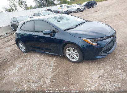 2022 TOYOTA COROLLA SE Dark Blue  Gasoline JTND4MBE4N3158705 photo #1