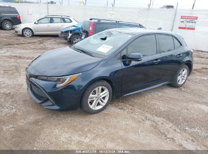 2022 TOYOTA COROLLA SE Dark Blue  Gasoline JTND4MBE4N3158705 photo #3