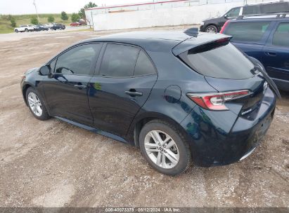 2022 TOYOTA COROLLA SE Dark Blue  Gasoline JTND4MBE4N3158705 photo #4