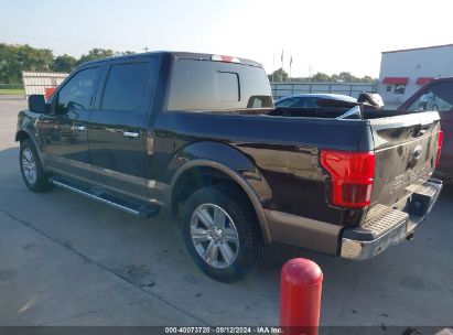 2018 FORD F150 SUPERCREW Black  Gasoline 1FTEW1CG7JKF40549 photo #4