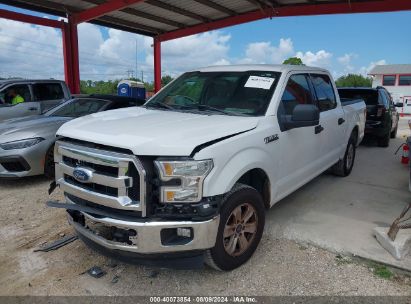 2015 FORD F-150 XLT White  Gasoline 1FTEW1CF9FFA73013 photo #3