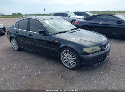 2003 BMW 330I Black  Gasoline WBAEV53483KM29251 photo #1