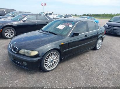 2003 BMW 330I Black  Gasoline WBAEV53483KM29251 photo #3