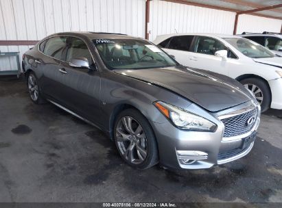 2016 INFINITI Q70L 3.7 Gray  Gasoline JN1BY1PP8GM630767 photo #1