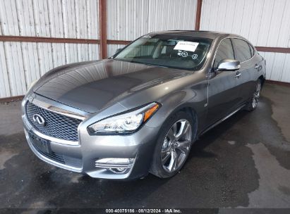 2016 INFINITI Q70L 3.7 Gray  Gasoline JN1BY1PP8GM630767 photo #3