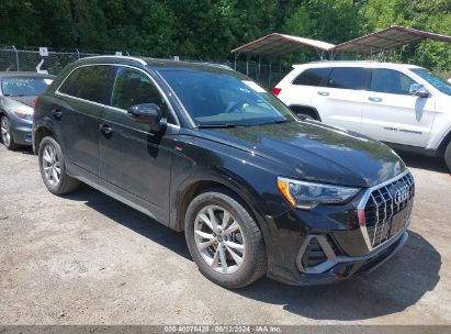 2021 AUDI Q3 PREMIUM 45 TFSI S LINE QUATTRO TIPTRONIC Black  Gasoline WA1DECF38M1051777 photo #1