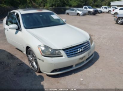 2007 INFINITI M45 SPORT White  Gasoline JNKBY01E97M403892 photo #1