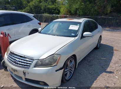 2007 INFINITI M45 SPORT White  Gasoline JNKBY01E97M403892 photo #3