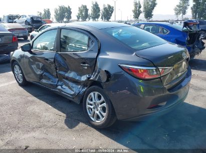 2017 TOYOTA YARIS IA Gray  Gasoline 3MYDLBYV8HY160098 photo #4