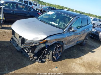 2022 HYUNDAI TUCSON HYBRID LIMITED Silver  Hybrid KM8JECA13NU055973 photo #3