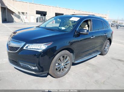 2014 ACURA MDX TECHNOLOGY PACKAGE Black  Gasoline 5FRYD3H46EB014105 photo #3