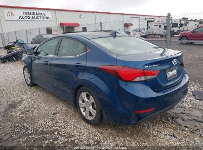 2016 HYUNDAI ELANTRA VALUE EDITION Blue  Gasoline KMHDH4AE6GU588240 photo #4