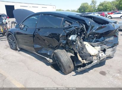 2022 TESLA MODEL Y LONG RANGE DUAL MOTOR ALL-WHEEL DRIVE Black  Electric 7SAYGDEE6NA008977 photo #4