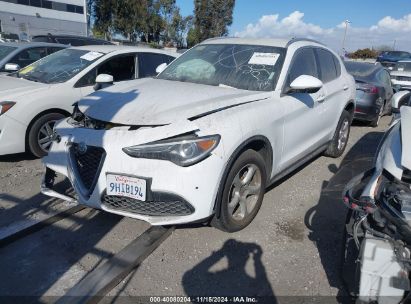 2020 ALFA ROMEO STELVIO AWD White  Gasoline ZASPAKAN0L7C90731 photo #3