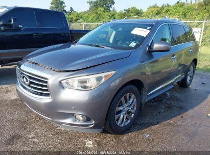 2015 INFINITI QX60 Gray  Gasoline 5N1AL0MN6FC532356 photo #3