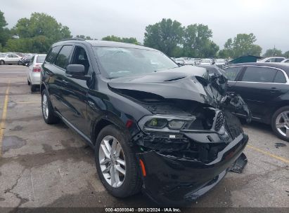 2024 DODGE DURANGO R/T PLUS AWD Black  Gasoline 1C4SDJCT9RC134378 photo #1