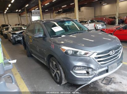 2017 HYUNDAI TUCSON VALUE Gray  Gasoline KM8J3CA2XHU551212 photo #1