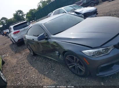 2015 BMW 435I Gray  Gasoline WBA3R1C50FK193986 photo #1