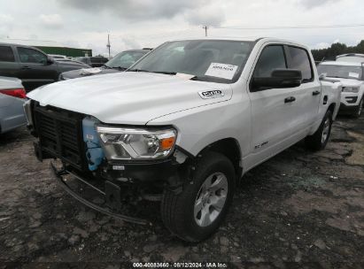 2023 RAM 1500 BIG HORN/LONE STAR White  Gasoline 1C6SRFFT0PN696611 photo #3