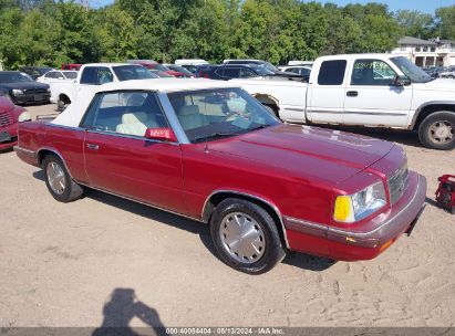 1986 DODGE 600 Red  Gasoline 1B3BV55K6GG238973 photo #1