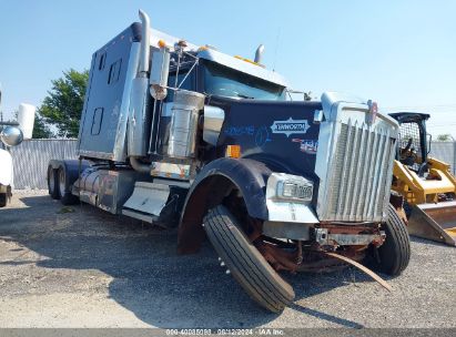 2007 KENWORTH CONSTRUCTION W900 Burgundy  Diesel 1XKWDB9XX7J174449 photo #1