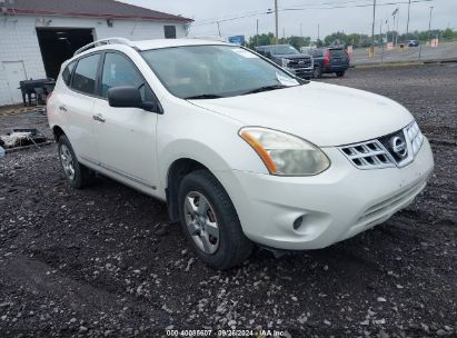 2014 NISSAN ROGUE SELECT S White  Gasoline JN8AS5MV0EW716732 photo #1