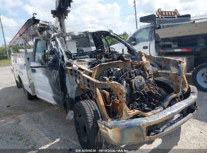 2017 FORD F-350 CHASSIS XL White  Gasoline 1FDRF3G69HEB33562 photo #1