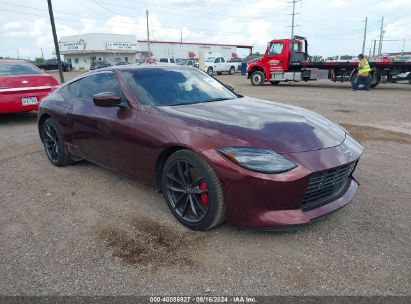 2023 NISSAN Z PERFORMANCE MANUAL Maroon  Gasoline JN1BZ4BHXPM311062 photo #1