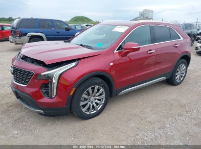 2019 CADILLAC XT4 PREMIUM LUXURY Red  Gasoline 1GYFZCR49KF216804 photo #3