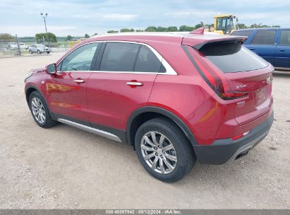 2019 CADILLAC XT4 PREMIUM LUXURY Red  Gasoline 1GYFZCR49KF216804 photo #4