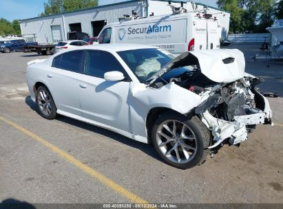 2021 DODGE CHARGER GT White  Flexible Fuel 2C3CDXHG1MH506535 photo #1