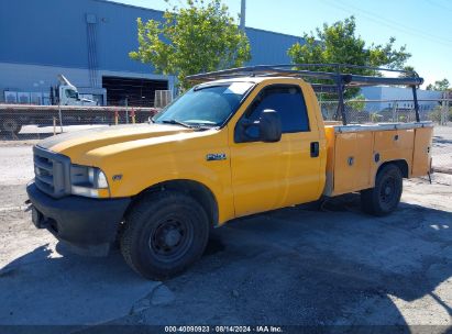 2002 FORD F-250 XL/XLT Yellow  Gasoline 1FTNF20L02EB59391 photo #3