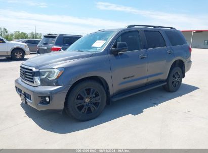 2021 TOYOTA SEQUOIA TRD SPORT Black  Gasoline 5TDCY5A12MS075618 photo #3