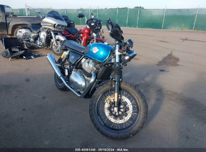 2022 ROYAL ENFIELD MOTORS INT 650 Blue  Gasoline ME3FPN475NK704774 photo #1