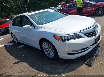 2014 ACURA RLX White  Gasoline JH4KC1F94EC001782 photo #1