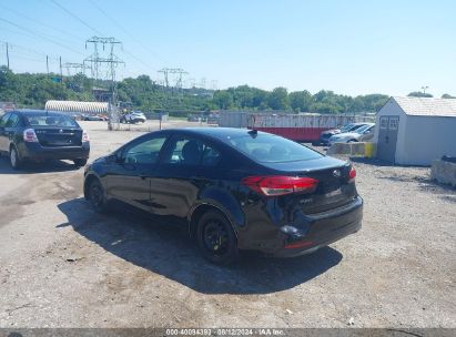 2017 KIA FORTE LX Black  Gasoline 3KPFK4A74HE075990 photo #4