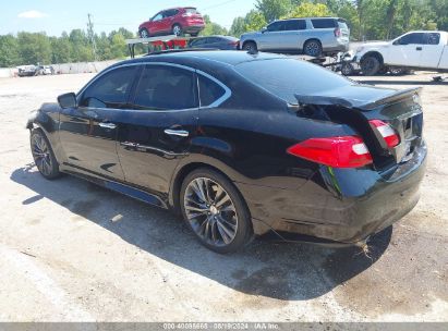 2013 INFINITI M56 Black  Gasoline JN1AY1AP0DM540089 photo #4