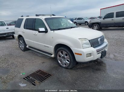 2009 MERCURY MOUNTAINEER PREMIER White  Gasoline 4M2EU48839UJ01190 photo #1