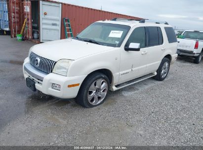 2009 MERCURY MOUNTAINEER PREMIER White  Gasoline 4M2EU48839UJ01190 photo #3