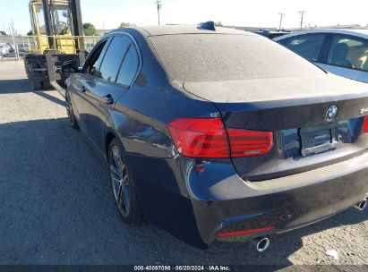 2018 BMW 340I Blue  Gasoline WBA8B3G57JNV00710 photo #4