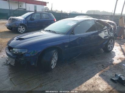 2005 PONTIAC GTO Blue  Gasoline 6G2VX12U05L358400 photo #3