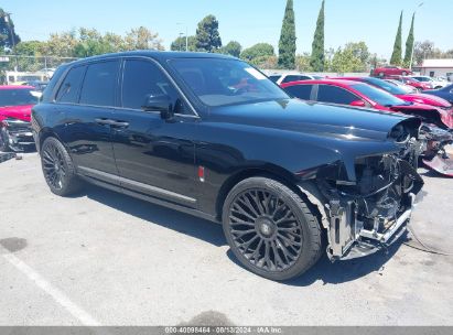 2020 ROLLS-ROYCE CULLINAN Black  Gasoline SLATV4C07LU200900 photo #1