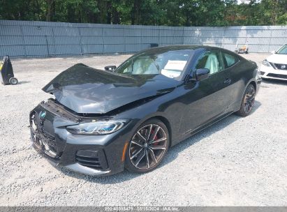 2021 BMW M440I XDRIVE Black  Gasoline WBA13AR01MCG89491 photo #3