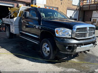 2007 DODGE RAM 3500 LARAMIE Black  Diesel 3D7MX48CX7G738502 photo #1