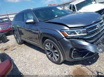 2020 VOLKSWAGEN ATLAS CROSS SPORT 3.6L V6 SEL PREMIUM R-LINE Gray  Gasoline 1V2TE2CAXLC231147 photo #1