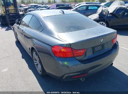 2016 BMW 435I Gray  Gasoline WBA3R1C51GK530151 photo #4